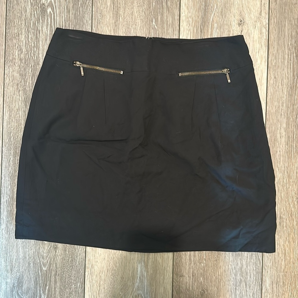 Loft Black Mini Skirt